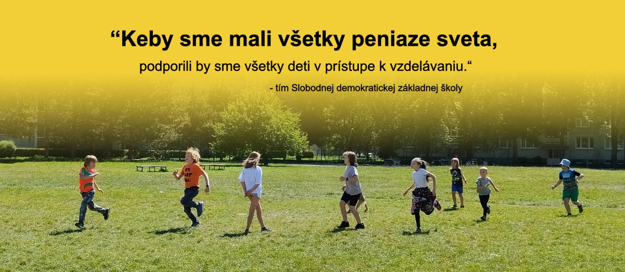 Poskladajme sa na štipendiá pre domškolákov v núdzi