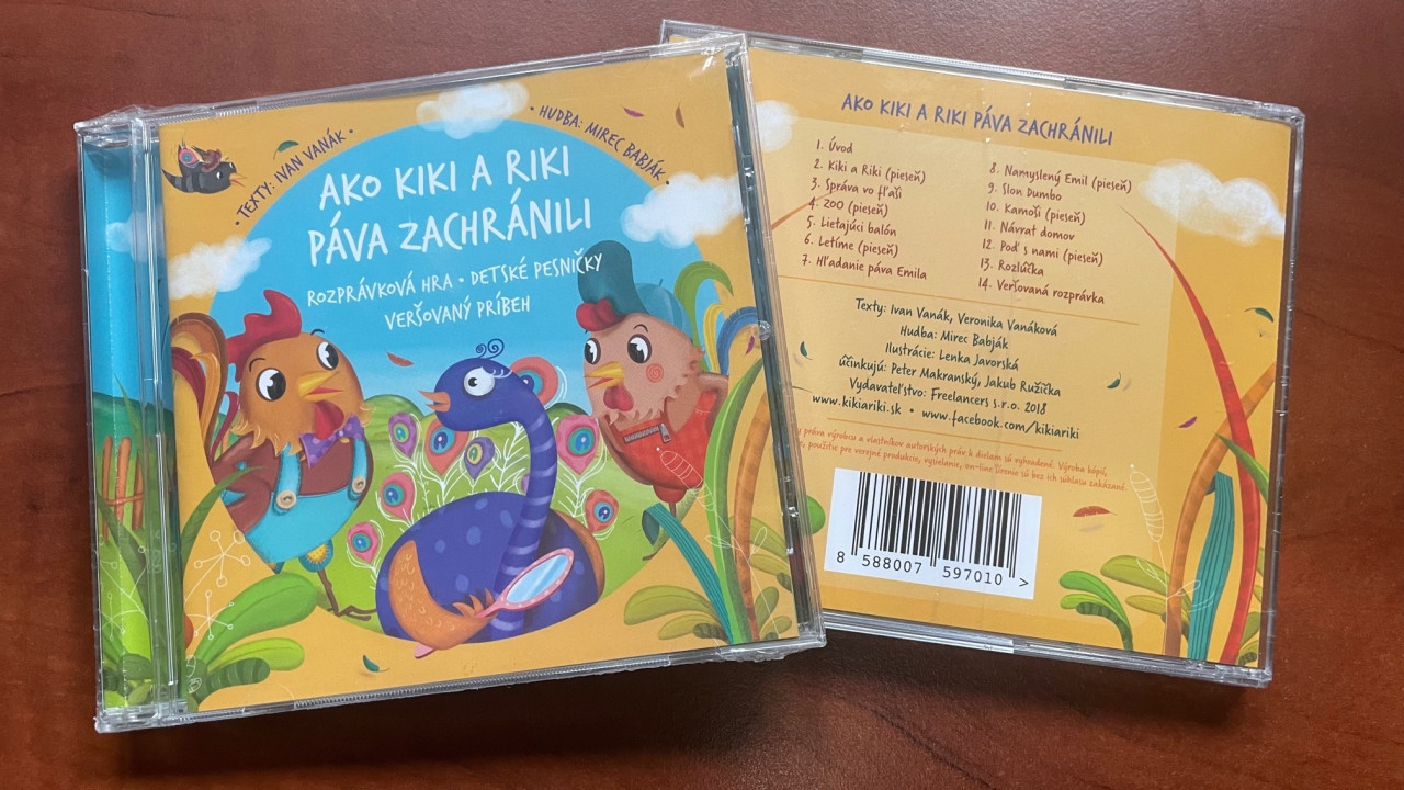 Kiki a Riki: Darujte škôlkarom na Vianoce rozprávku!