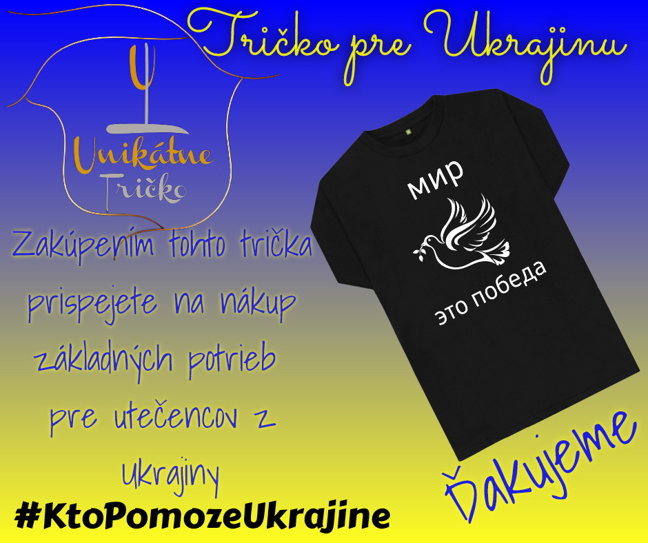 Tričko pre Ukrajinu