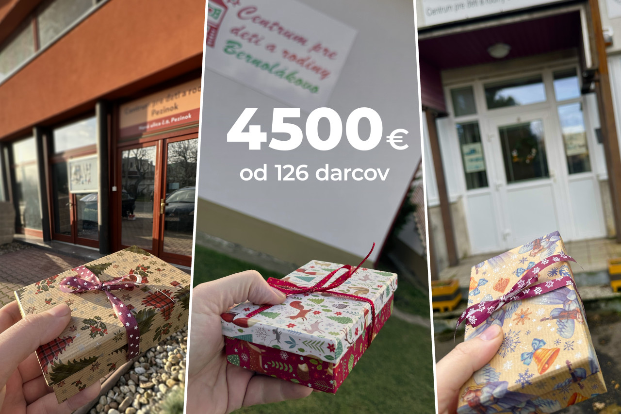 Darujme vianočné poukážky deťom z detských domovov