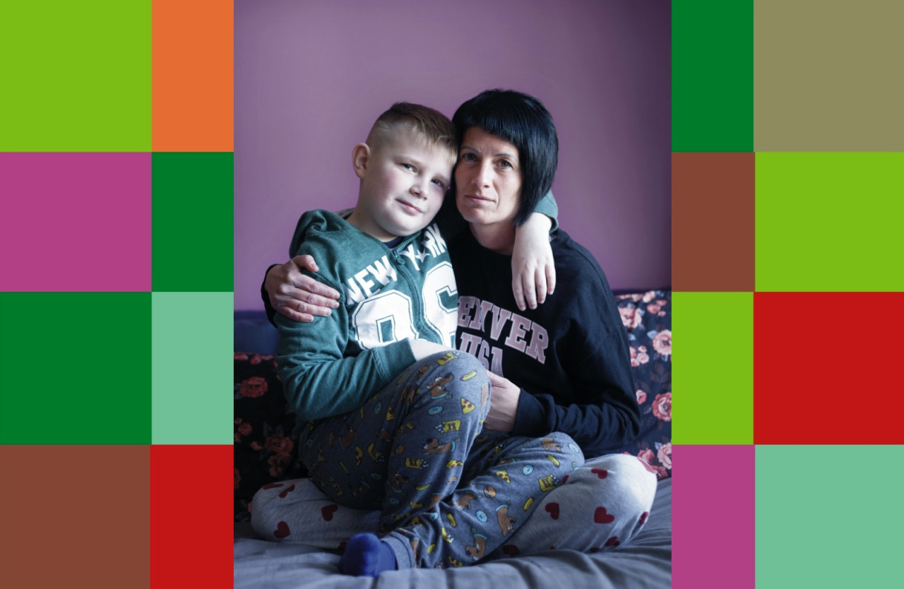 Sama - mama Monika a jej osemročný syn Matias