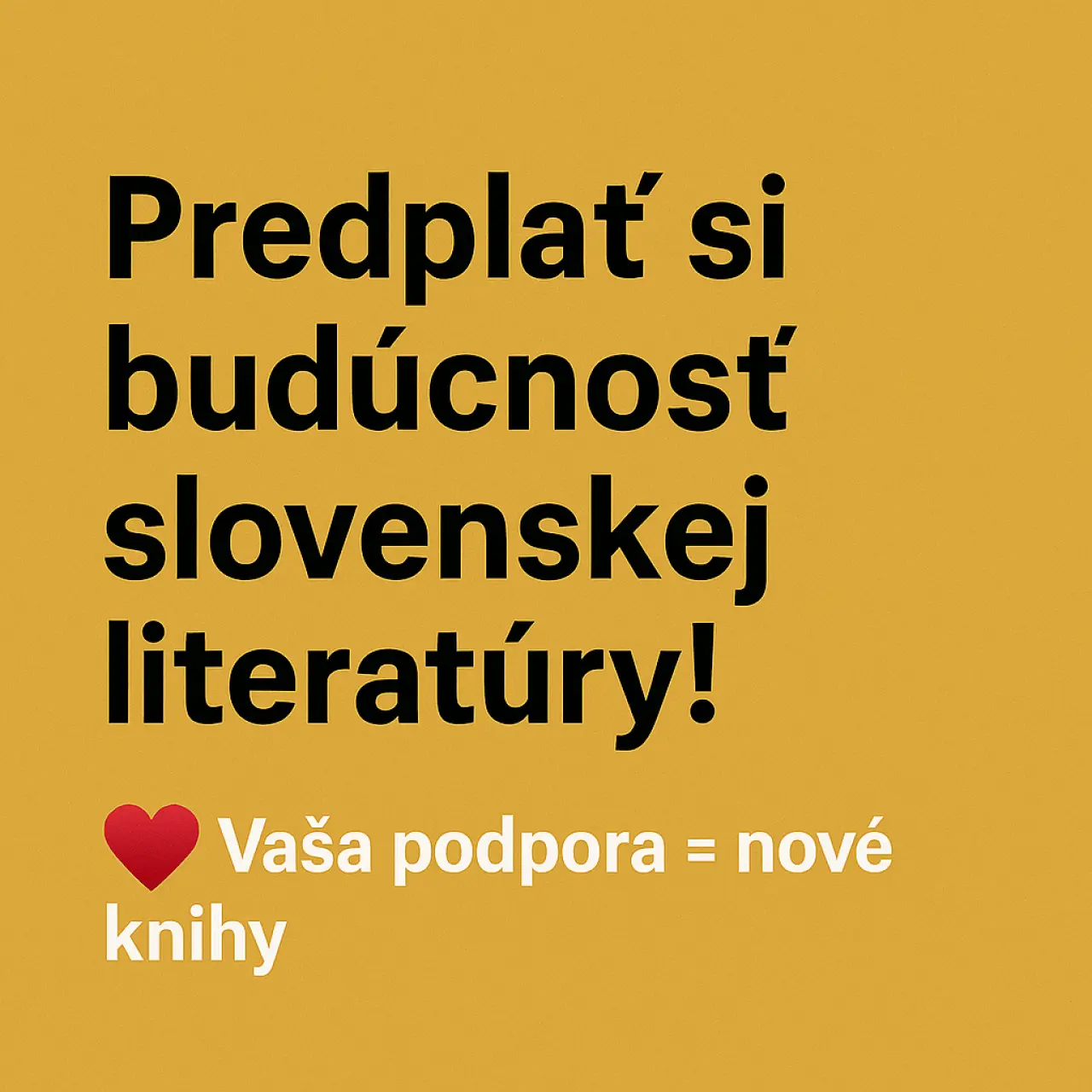 KK BAGALA – Nedovoľme, aby sa literatúra prepadla do ticha!