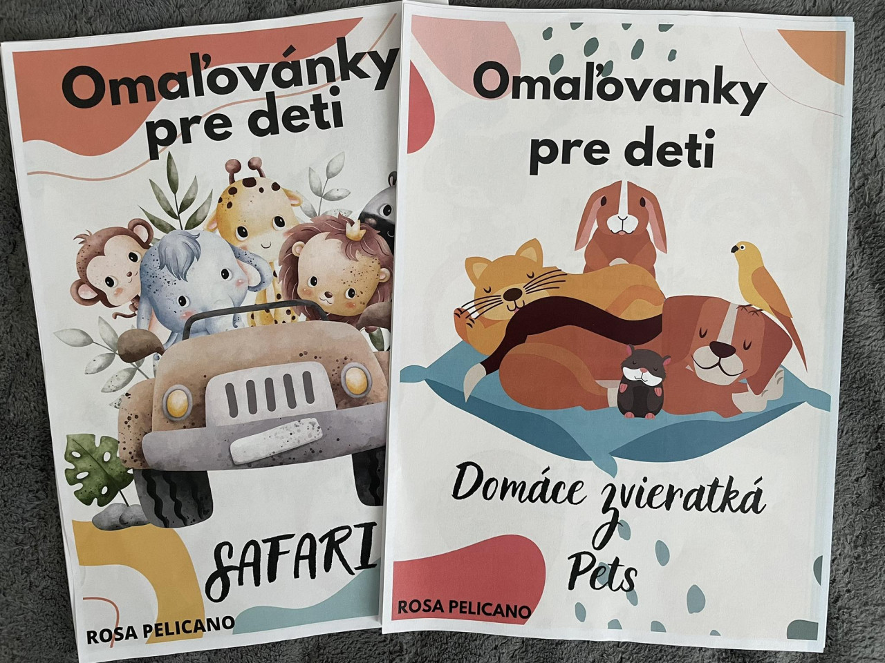 Podporte vydanie vzdelávacích omaľovániek pre najmenších