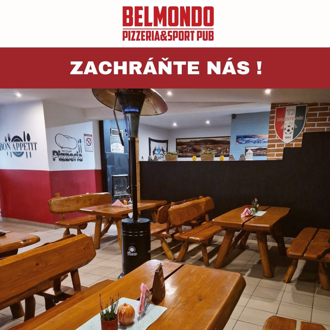 Pomôžte prevádzke BELMONDO PIZZERIA s úhradou likvidačných faktúr za energie
