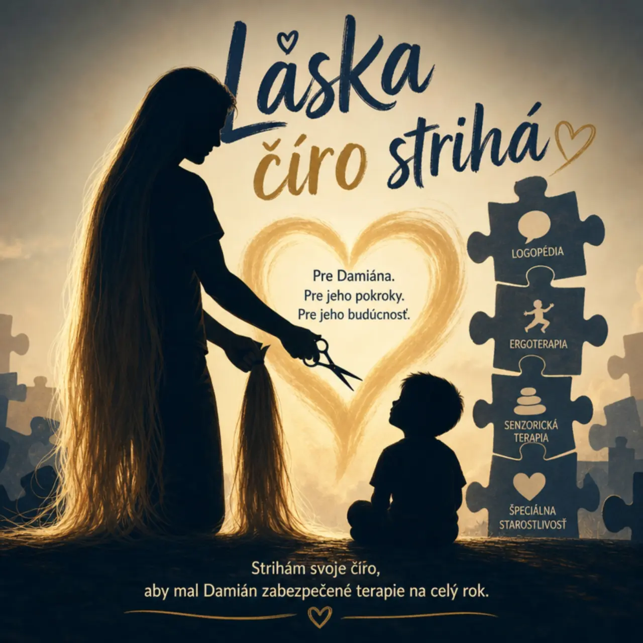 Láska číro strihá | Pomôžme Damiánovi zabezpečiť potrebné terapie