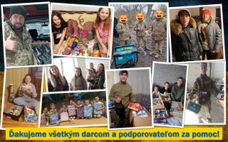 Krabičky radosti pre ľudí v Ukrajine – opäť potešme deti a dospelých, aj vojakov