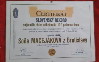 Slovenský Guinessov rekord 200 polmaratónov pokorený, pomôžme Soni splniť sen odbehnúť maratón v NEW YORKU