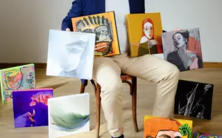 Kniha BOOK WITH .ART spája 70 svetových umelcov do výnimočnej knihy