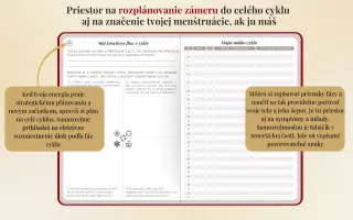 Viac energie, menej stresu – podpor vznik Cyklického diára "Kód: Bohyňa"
