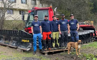 Prvý priestor pre bežkárov na Čertovici - zázemie na horách