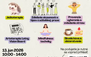 Podporme podujatie na podporu psychickej pohody učiteľov na Liptove - Nádych