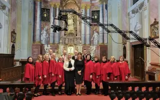 Cesta speváckeho zboru Sancta Maria do Ríma