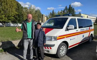 Pošlime Sanitku Nádeje na Ukrajinu