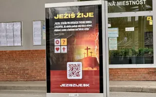 Aby Slovenskom znela dobrá správa, že JEŽIŠ ŽIJE (Veľkonočná kampaň 2026)