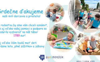 Podporte letný tábor s behaviorálnymi intervenciami pre deti s autizmom