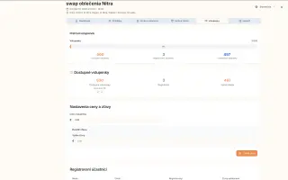 swapnito | Podpor vznik platformy, ktorá pomôže rozšíriť swapy po celom Slovensku