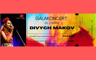 Oslávte s nami 20 rokov Divých Makov a podporte vzdelávanie rómskych detí!