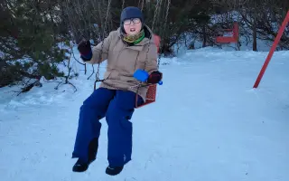 Darujme Riškovi vianočný darček - kráčať s rovnou chrbticou a opäť voľne dýchať