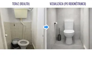 Malá potreba, veľká zmena. Pomôžte zmeniť školské toalety k lepšiemu