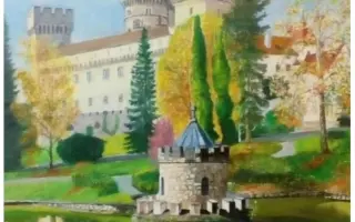 Pomôžte mi zriadiť stálu obrazáreň slovenských hradov: Olejomaľby, hrady v stredoveku na Bojnickom zámku
