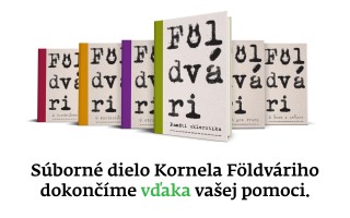 Kornel Földvári – vďaka vašej pomoci dokončíme súborné dielo.