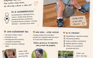 Pomôžme Jakubkovi rásť napriek achondroplázii