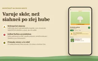 Hubby - appka, vďaka ktorej sa v lese neotrávite