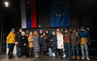 SLOVENSKO JE EURÓPA. Podporte organizáciu protestov.