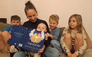 Pomohli ste vydať knižku o Najväčšom Dare a vrátiť deťom zmysel Vianoc