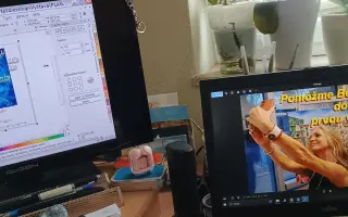 Pomohli ste zrealizovať výstavu Beáty Čop v Splite