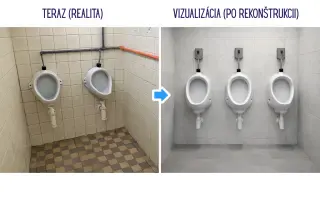 Malá potreba, veľká zmena. Pomôžte zmeniť školské toalety k lepšiemu