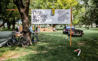 Tam vonku: pošlime  do sveta knihu o architektonických zásahoch [1:1] Workshopu