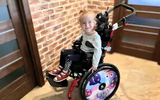 Podporme 5-ročnú Dianku v boji s detskou mozgovou obrnou Podporme 5-ročnú Dianku v boji s detskou mozgovou obrnou