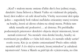 Pomôžte dostať slovenský thriller „Továreň na hračky“ do kníhkupectiev