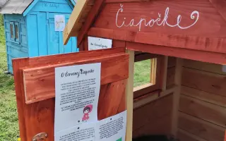 Pomôžte nám dobudovať Lesopark - náučný chodník, rozprávkové domčeky