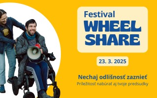 WheelShare | Podporte festival, ktorý mení pohľady na znevýhodnenie