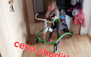 Sofinka chce chodiť. Pomôžme jej k tomu rehabilitáciami.