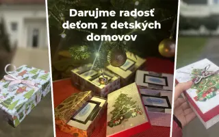 Darujme už piaty rok radosť deťom z detských domovov