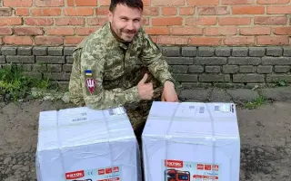 Pokračujeme: generátory a nabíjacie stanice sú pre ukrajinských vojakov kľúčové