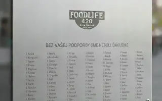 STAŇ SA ZAKLADATEĽOM FOODLIFE420 (FOODTRUCK)