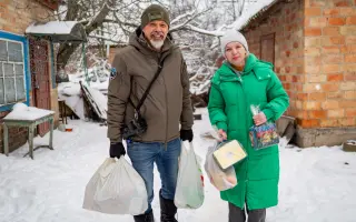 Pošli Vianoce deťom do ostreľovaného mesta