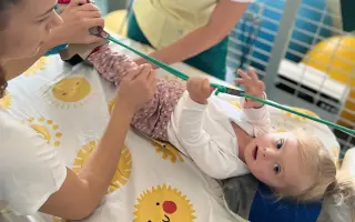 Podporte terapie pre 2-ročnú Nelku s Downovým syndrómom Podporte terapie pre 2-ročnú Nelku s Downovým syndrómom