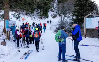Prvý priestor pre bežkárov na Čertovici - zázemie na horách
