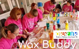 Podporte inkluzívny art projekt Wax Budddy