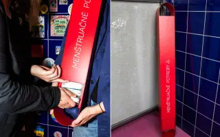 Dôstojná menštruácia | Pokračujte s nami v boji proti menštruačnej chudobe