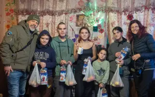Pošli Vianoce deťom do ostreľovaného mesta