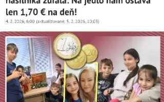 Pomôžme mame v núdzi udržať svojim deťom strechu nad hlavou