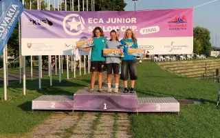 Podporte Alexandru na jej ceste vodným slalomom