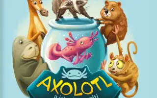 Spoznajte Axolotla a jeho kamarátov! Podporte vznik zábavnej knižky pre deti