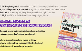 Podporte tlač knihy Ja v tvojom veku…! a naučte sa s deťmi hovoriť o sexualite